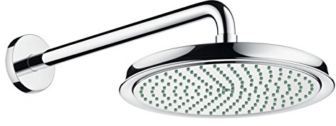 hansgrohe Raindance Classic 240 Air Duschkopf, Kopfbrause für Wandmontage, Chrom