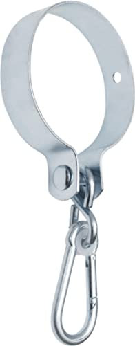 Connex DY270509 Gancio per Altalena con Bracciale, zincato, Argento, Ø 120 mm