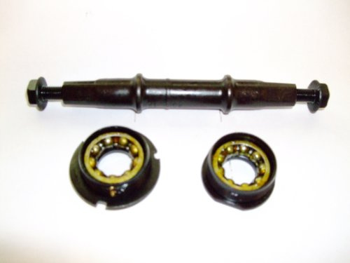 NECO BIKE CYCLE COMPLETE 68mm BOTTOM BRACKET SET INCL CUPS AND BEARINGS BEARINGS, NECO , 113mm to 134.5mm (110mm AXLE 68mm BB SHELL) (134.5mm)