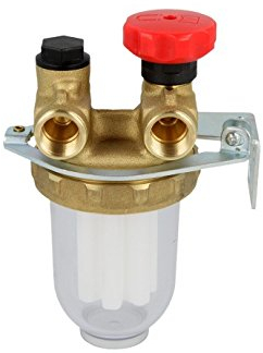 Afriso Heizöl-Zweistrangfilter 3/8', Sinterkunststoffeinsatz