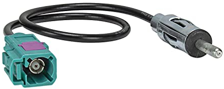 tomzz Audio 1500-029 Adaptateur d'antenne Fakra (F) Femelle vers DIN mâle (M) 150 OHM