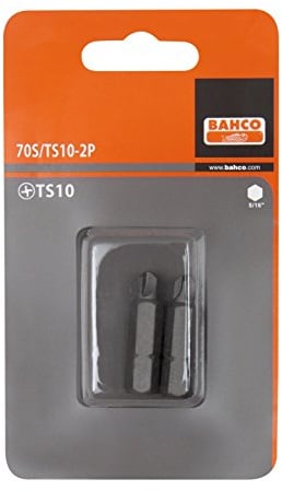 2XBITS TORX T27 35 MM 5/16