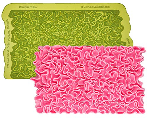 Marvelous Molds Scrunch Ruffle - Simpress Mould