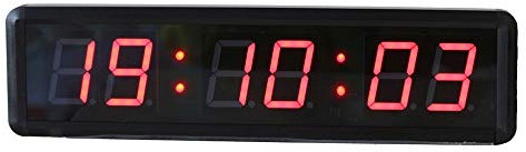 Compte A Rebours 1.8 pouce Fitness Training Minuteur Multi-fonction Numérique Motion Mètre Horloge Murale Grand Compte à rebours Horloge Avec Télécommande Est Très Convient for L'hôpital Classe Salle