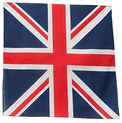 Shoes Lane Bandana Pack Of 2 Cotton Britain Flag Bandana Headcover Neck Scarf Union Jack Unisex