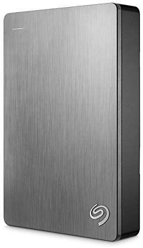 Seagate Backup Plus - Disco duro externo portátil de 2.5' para PC y Mac (4 TB, USB 3.0) plata (Reacondicionado)