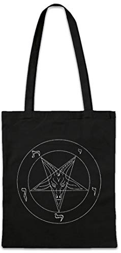Urban Backwoods Sigil Of Baphomet Hipster Bag Beutel Stofftasche Einkaufstasche