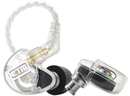 CTM CE110 – Pro isolierende Kopfhörer mit einem Treiber von Clear Tune Monitoren, Titanbeschichteter dynamischer Treiber, abnehmbares Kabel, Hi-Fi-In-Ear-Monitor
