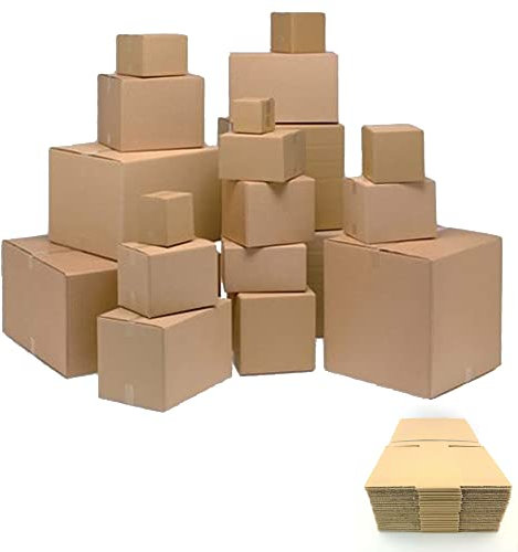 BBP Express Single wall Cardboard Postal Mailing Parcel Gift Postage Boxes (15x15x15cm - Small Size Box - 6x6x6, Pack of 10 x Boxes)