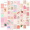 Wanddeko Aesthetic Wand Bilders Poster Set, Bilderwand Set, 50 Stück Fotowand for Zimmer Deko Rosa, Danish Pastel Deko Schlafzimmer Bilder, Coole Sachen für Teenager Mädchen, Aesthetic Cute Room Decor