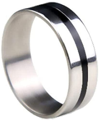 Magic Magnet Ring Magnet Finger Decoration Professionelles Magier Ring Magie Werkzeug Schwarzer Ring Magnetischer Ring Kinder Magic Requisiten,56.52MM