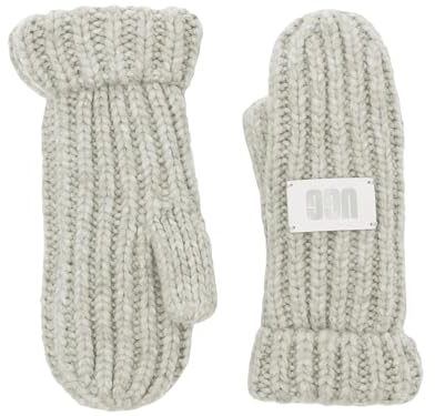 UGG Jungen K Chunky Fäustlinge, hellgrau, Einheitsgröße