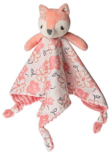 Mary Meyer Stuffed Animal Lovey Security Blanket, 13 x 13-Inches, Sweet-n-Sassy Fox