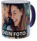 PhotoFancy® - Fototasse vollflächig Bedruckt - Personalisierte Panorama-Tasse mit eigenem Foto selbst gestalten - Dunkelblau