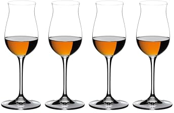RIEDEL Mixing Set Cognac, 4er Set, klares Kristallglas, maschinell gefertigt
