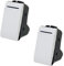 2 Pezzi Prese Interruttori Deviatori 16A 250V Compatibile Con Bticino Living Bianco (Deviatore 1005, 2)