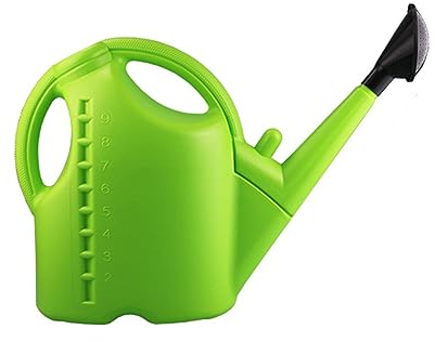 Wasser Zerstäuber Terrasse ! Abnehmbare Gießkanne, große Kapazität, Gießkanne, langer Auslauf, Wasserkanne, robuster Kunststofftopf für drinnen und draußen, Garten, Haus, Blumen Beet (Green, One Size)