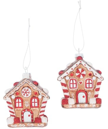 BOLTZE Gingerbread Weihnachtsanhänger 9cm sort. (1 Stück)
