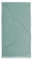 TOM TAILOR Duschtuch, 70x140 cm, 100% Baumwolle/ Frottier, mit zwei Aufhängern und Label mit Logo, COLOR BATH TOWEL Türkis (Fresh Sage)