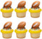 Gyufise 10Pcs Football Cupcake Toppers Foam Rugby Ball Players Cupcake Picks for Kids Sport Theme Birthday Party Baby Shower Cake Decorations Supplies