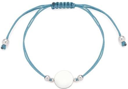LEONARDO HOME Mila Armband von Leonardo aus Edelstahl mit Textilband, petrol