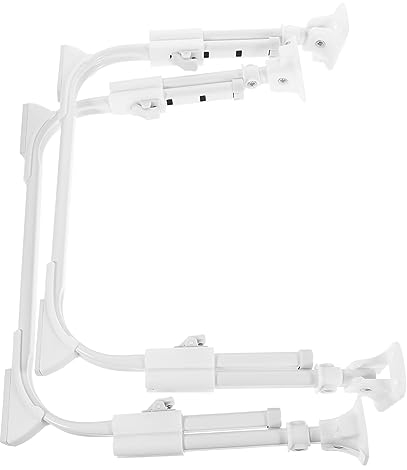 HAPINARY Tischbeine u Form Klappbar Für Schreibtischbein Betttischbeine Computertischbeine Heimtischbeine Arbeitstischbeine Mit Rutschfester Basis Und Höhenverstellbarem Design