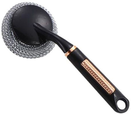 Spazzola antigraffio in filo di acciaio inox, spazzola a tazza in filo di acciaio inox, spazzola per pentole in acciaio inox, scopa esterna, spazzola mentale per piani di lavoro, stoviglie,