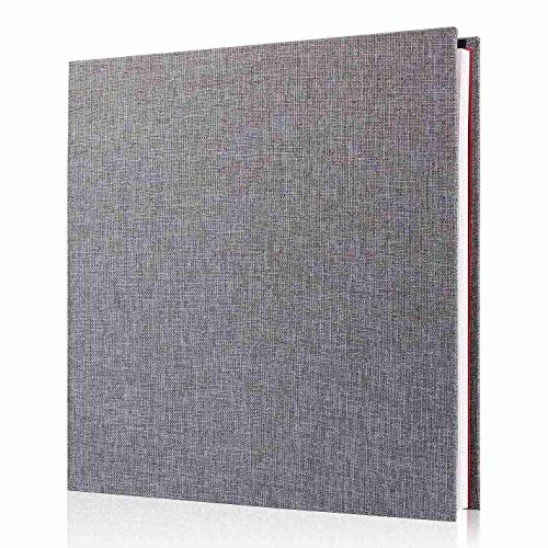Baeroprki Foto Album Sammel Album Leinen Kunst Diy Speicher Buch Dicke Seiten mit Schutz Folie Speichern Bilder Dauerhaft Beste Geschenk