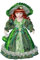YHAILI Viktorianische Porzellanpuppe Prinzessin Reborns Puppe mit Kleid ländliches Zuhause dekorative Keramikpuppe Urlaub Party Tischdekoration