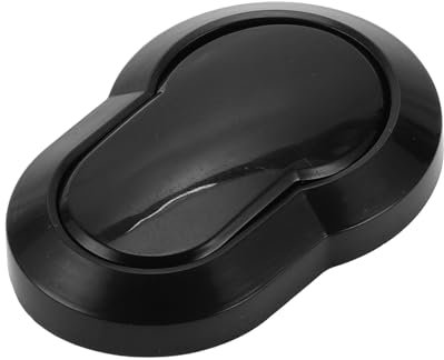 Partuto 1 Stück Universal Auto Aufbewahrungshaken für jedes Auto, SUV, Van, LKW Auto Klebehaken Robustes ABS Schwarz 5,3x3,6cm