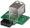 StarTech.com Adaptateur USB 2.0 interne - Convertisseur 2x USB A vers connecteur de carte mère USB à 4 broches - F/F