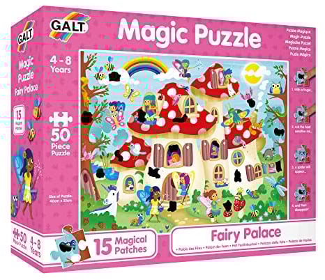 Galt Toys, Magic Puzzle - Fairy Palace, Magic Jigsaw Puzzle, Ages 4 Years Plus