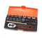 Bahco - Socket Set 25-Piece 1/4-inch Drive - Type