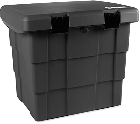108l abschließb. Streugutbehälter Streukiste f. Ölbindemittel Salz Sand Katzenstreu etc. Staubox Lagerbox