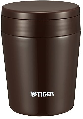 Tiger Thermos Soup jar 300ml Chocolate Brown MCL-A030-TC