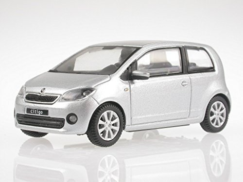Abrex Skoda Citigo 3-Türer brillantsilber Modellauto 143AB-021AB 1:43