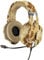 Trust Cascos Gaming GXT 322D Carus Auriculares Gamer con Micrófono Flexible y Diadema Ajustable, Cable de 1 m, para PS4, PS5, PC, Nintendo Switch, Xbox One, Xbox Series X - Desierto Camuflaje