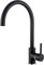 GRIFEMA GRIFERÍA DE COCINA-G4001B | Küchenarmatur - Wasserhahn Küche mit Hoher Auslauf(246mm), Schwarz | Einhand-Spültischbatterie, G3/8'' Anschlüsse, Hochdruck, 360° Schwenkbar