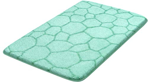 Kleine Wolke Badteppich Soapy, Peppermint 60x 90 cm türkis