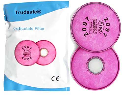 Una coppia 2097 particelle filtro antiparticolato cotone per vapore organico e particolato