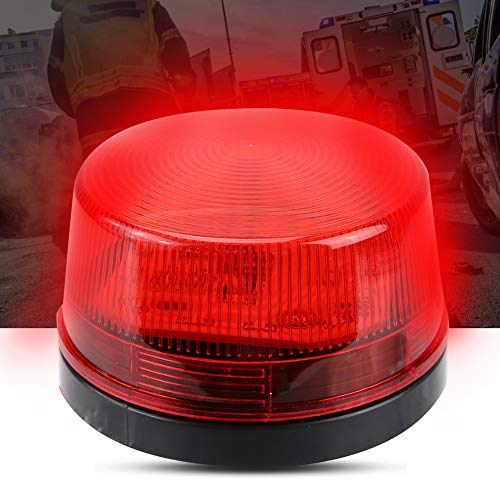 Profi- Signalleuchte Rote LED-Notblitz-Blinklicht-Verkehrswarnsignal-Blinklicht für Verwendung in Innenräumen oder Warnleuchte für Party-Neuheiten(24V)