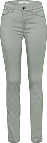BRAX, Style Skinny Jeans, Damen Jeans Hose Stretchdenim Khaki D 46 W 36 L 32