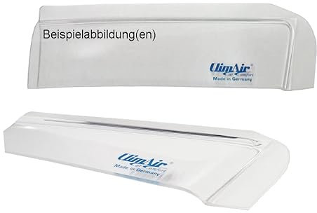 Climair Windabweiser Set vorne & hinten (mit ABE) 04-2920.KS, Farbausführung: glasklar - Kompatibel für FIAT Panda 169 Fließheck, Anzahl Türen: 5, Baujahr: 2003 -
