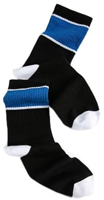 Koton Men's Multicolor Tennis Socket Socks, Black(999), One Size