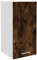Gecheer Kitchen Cabinet Kitchen Storage Cupboard Unit Hanging Cabinet Smoked Oak 29.5x31x60 cm Engineered Wood