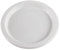 Nupik Assiette blanche plate réutilisable, 300 assiettes, 22 cm de diamètre, en polystyrène, idéale pour les événements