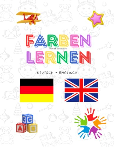 FARBEN LERNEN Deutsch / Englisch