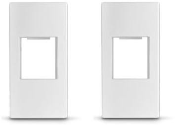 oniroview Adattatore Inserto Keystone per Frutto RJ45 Compatibile Serie MatixGO Bianco (2)