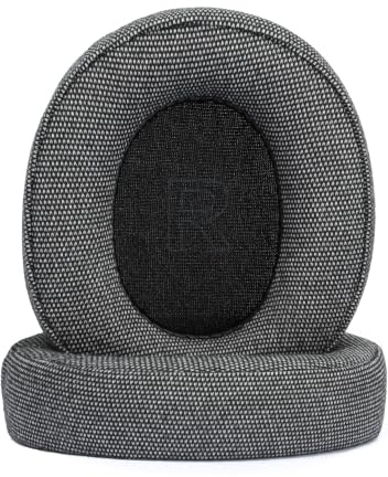 Ersatz-Ohrpolster, kompatibel mit Anker Soundcore Life Q35, Schwarz | Für Anker Soundcore Life Q30 Kopfhörer, weiche Baumwolle/Memory-Schaum-Ohrpolster und Ohrenschützer