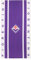 Only4fan S.r.l. ACF Fiorentina Telo Mare 70x140 cm in microfibra Prodotto Ufficiale, viola